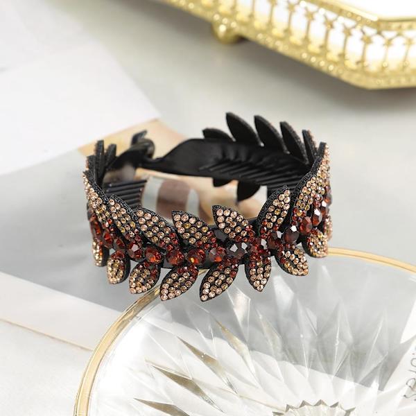 Fashion Crystal Hårnål Hårklo Clips D D D