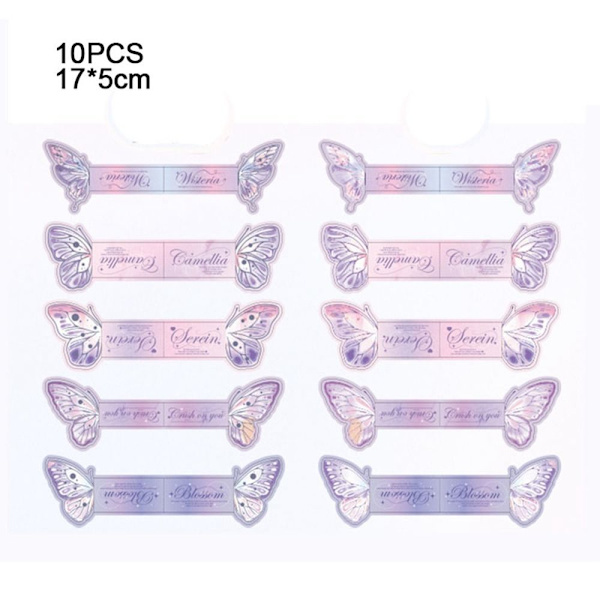 Butterfly Bookmark Värikäs Kirjanmerkki COLOR 3 COLOR 3 Color 3
