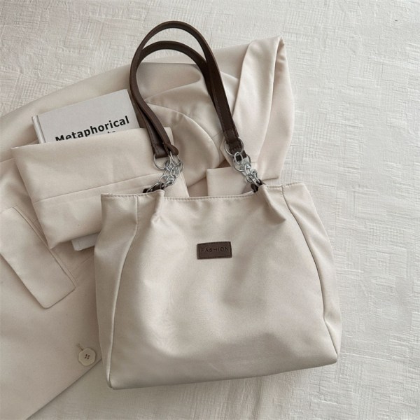 Mulepose Strandtaske KHAKI Khaki