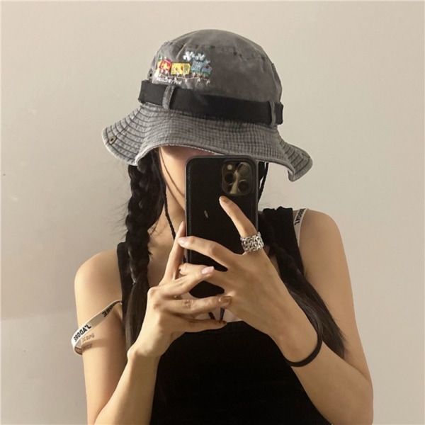Cowboyhatt Cap GRÅ Grey