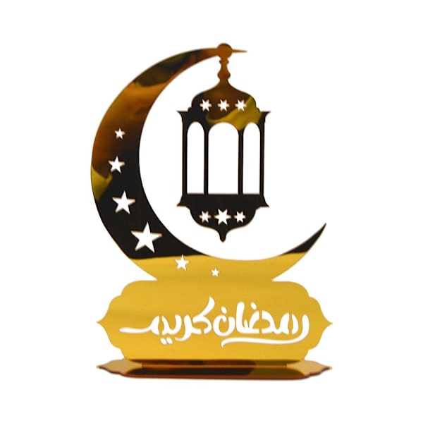 EID Mubarak Bordpynt Ramadan Kareem Dekorasjon 1 1