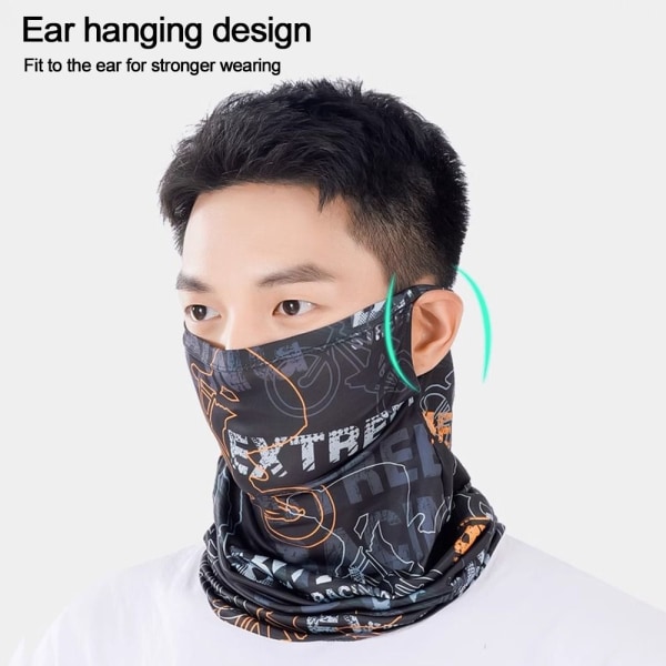 lce Silk Bandana Cool Face Scarf 4 4 4