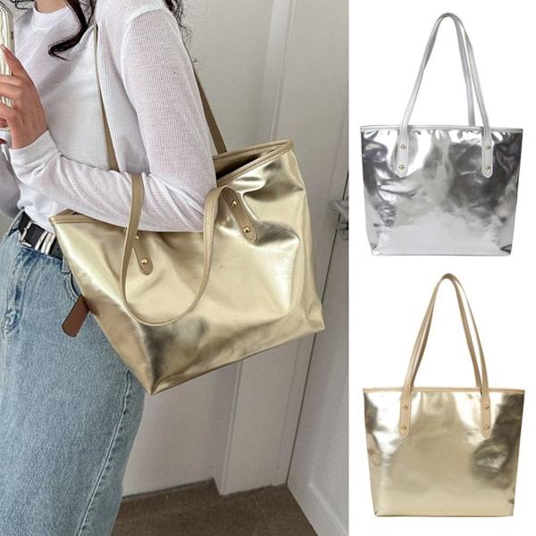 Skuldertaske Sølv Muleposer SØLV silver
