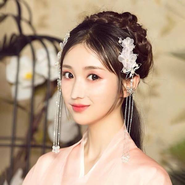 Tupsu Askel ravistele Move Wing Hanfu Hiusneula 3 3 3