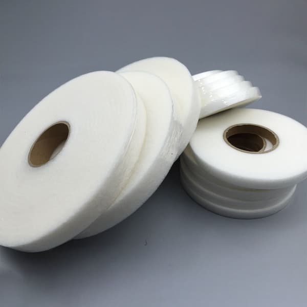 Interlining Limfäste Tyg Kläder Stryk På Kantband VIT 1CM White 1cm