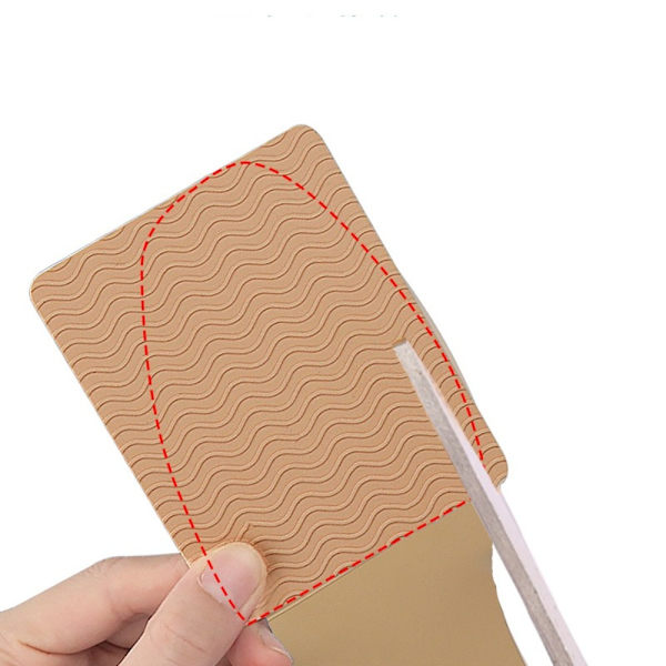 1 par Sko Mat Stickers Sålbeskytter APRIKOS apricot