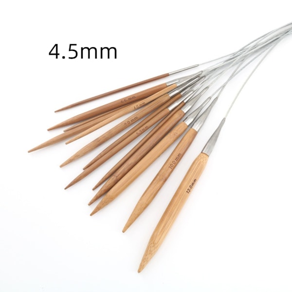 Cirkulära stickor Virknål 4,5MM 4.5mm