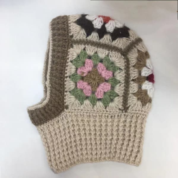 Håndlavede hæklede huer strikket pullover hue KAFFE Coffee