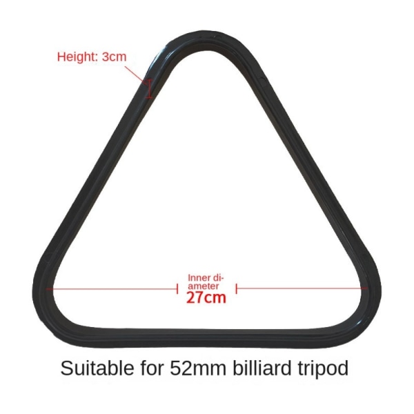 Stativramme Billardholder 25MM 25mm