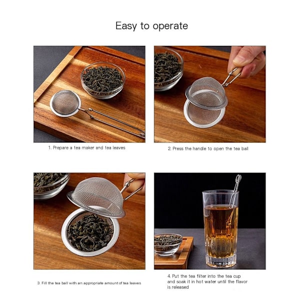 Te Infuser Te Si Kaffe Filter