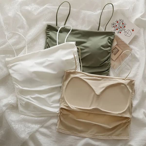 Naisten Toppi VAALEANHARMAA Light grey