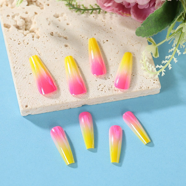 Franska Fake Nails Ballerina False Nails TA-17 TA-17 TA-17