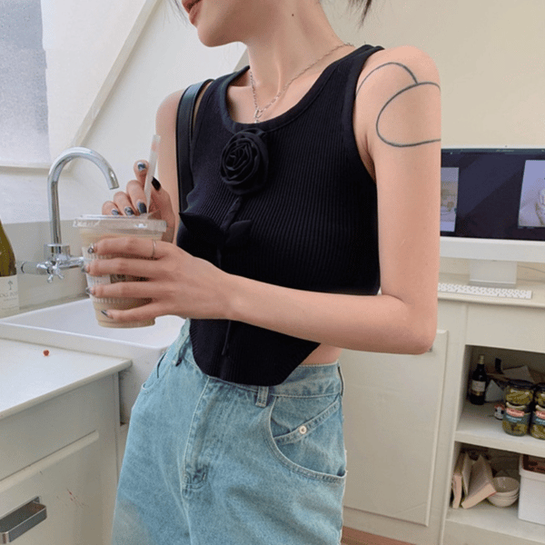 Hvit innerlagsvest White