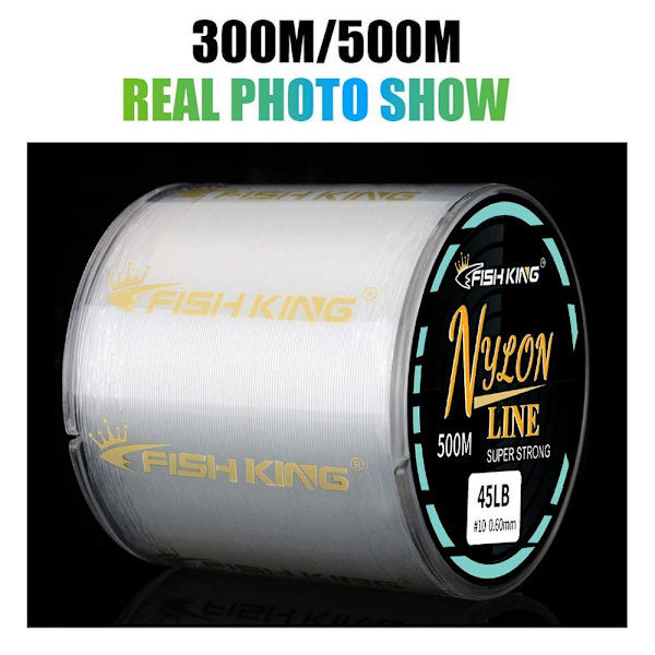 Nylon fiskeline Elastisk trådspole KAFFE-7.0 KAFFE-7.0 Coffee-7.0