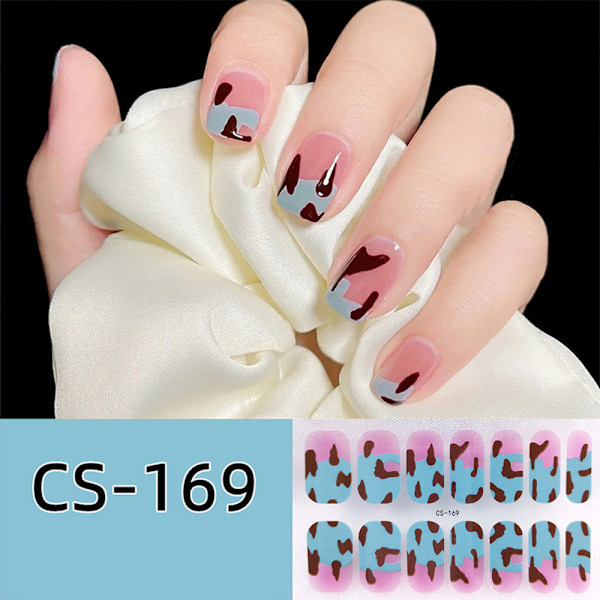 Franske neglemærkater Nail Art Sticker 9 9 9