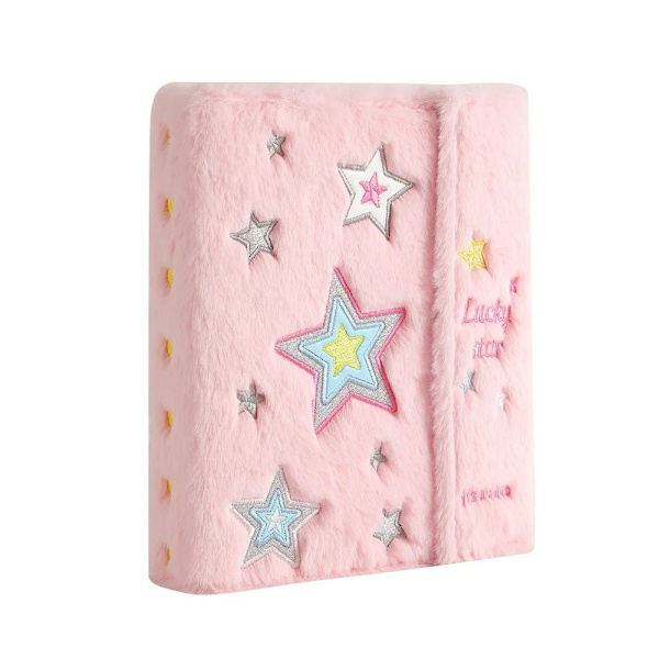 Fotoalbum Fotokort Samling Bøger PINK Pink