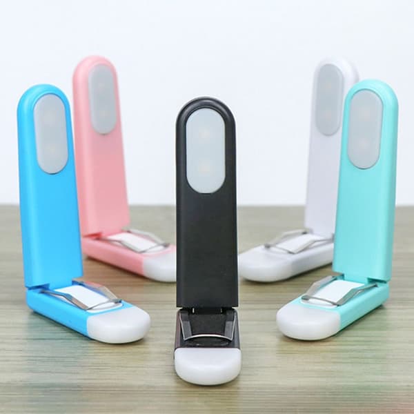 Clip-on Leselampe LED Boklampe HVIT White