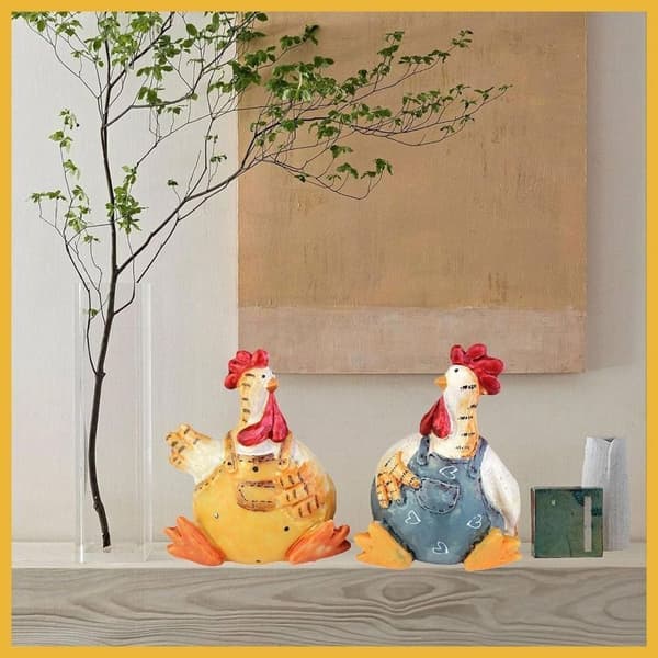 Kyllinge Figurer Kyllinge Model 2 STK 2 STK 2PCS