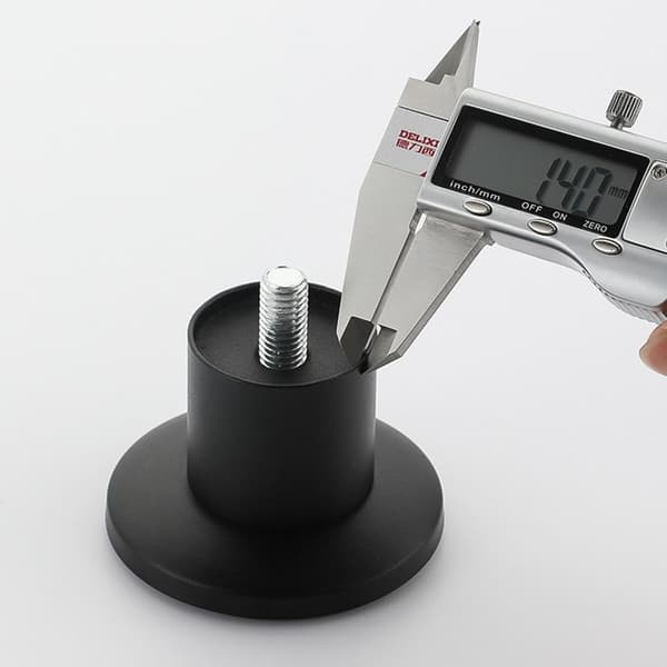 Stödben Möbelben SVARTA 10CM Black 10CM