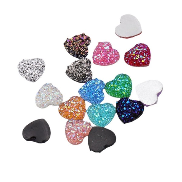 10 stk Glitter Rhinestone Resin Krystallsteiner 04 04 04