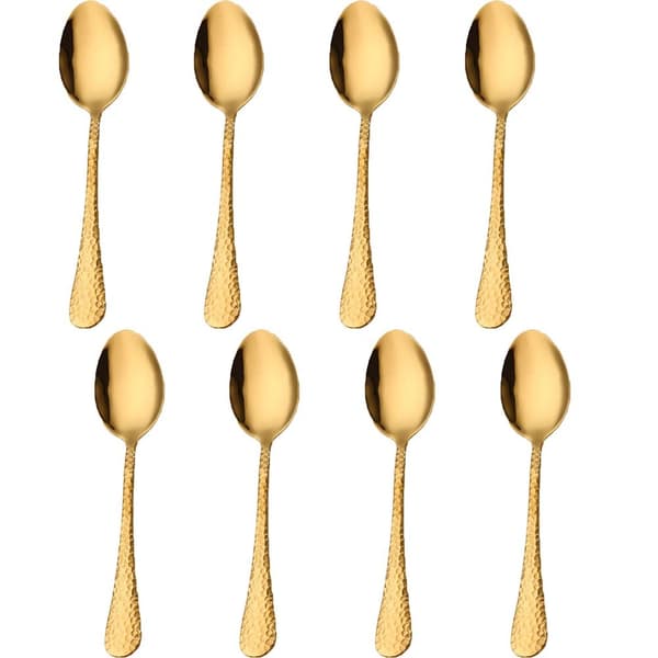 8 st Teskedar Dessertskedar SILVER Silver