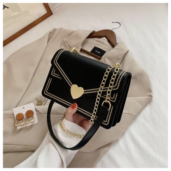 Messengerbag Skulderveske HVIT white