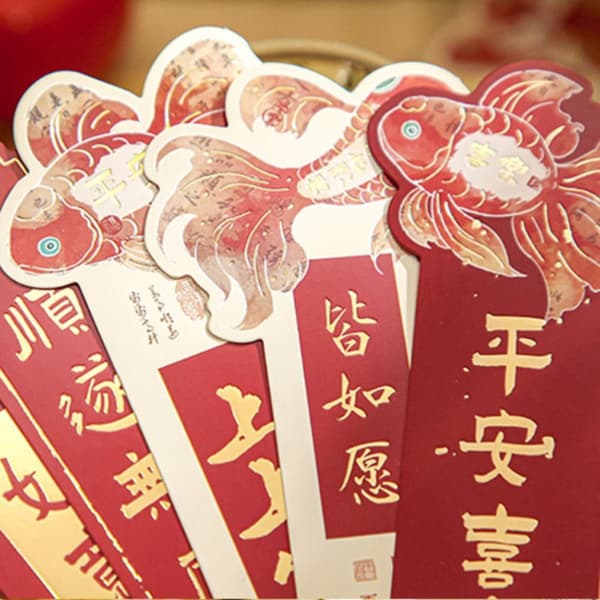 5 stk. Bokmerker Boksideklips 5PCS4 4 5Pcs4