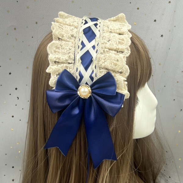 Lolita Pannband Bowknot Hårband 4 4 4