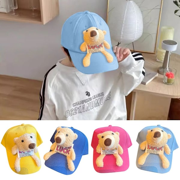 Bear Hat Baseball Hat ROSA KID KID Pink Kid-Kid