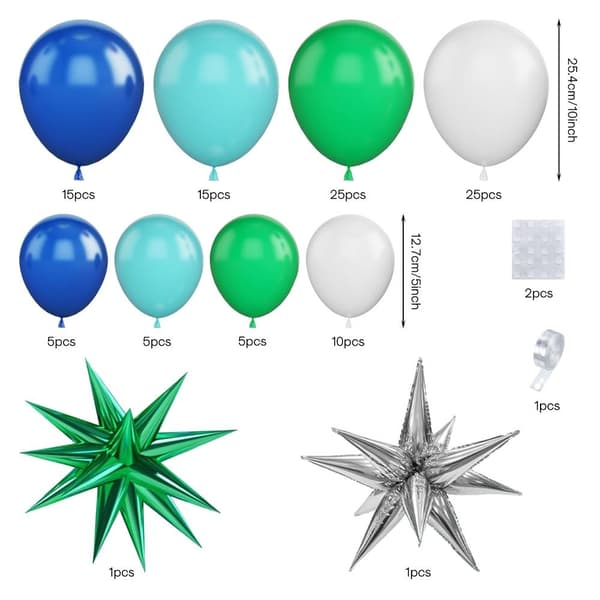 Ballonbue-sæt Latexballoner C C C