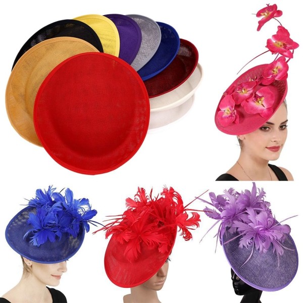 Party Show Hattar Millinery Cocktail Huvudbonader GUL Yellow