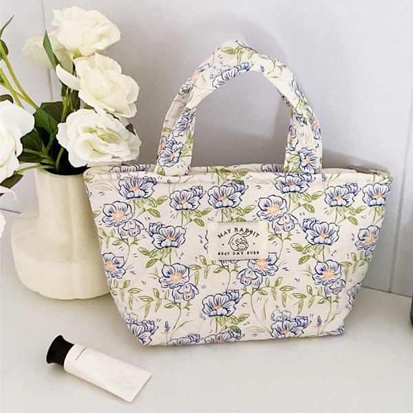Flower Handbag Tote Bag D D D