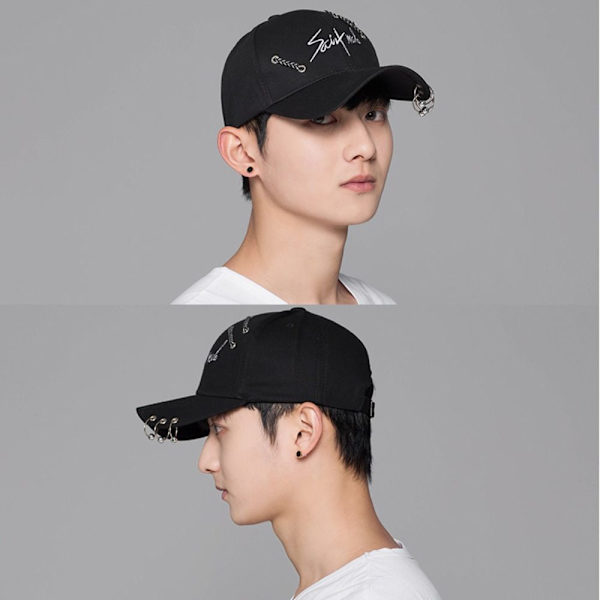 Brevbroderi Baseballkepsar Cap 3 3 3
