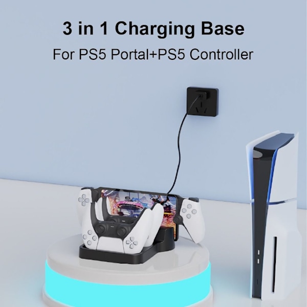 Ladestation Base P5 Controller Oplader HVID White