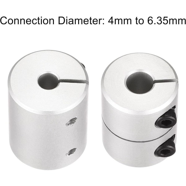 2 stk Joint Motor Connector Clamp-On koblinger 8MM X 4MM 8MM X 8mm x 4mm