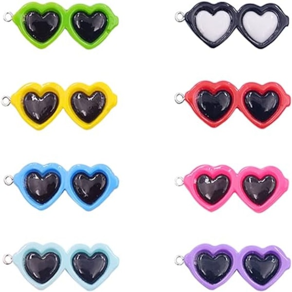 Aurinkolasit Charms Heart Resin DIY Charm Heart Resin aurinkolasit