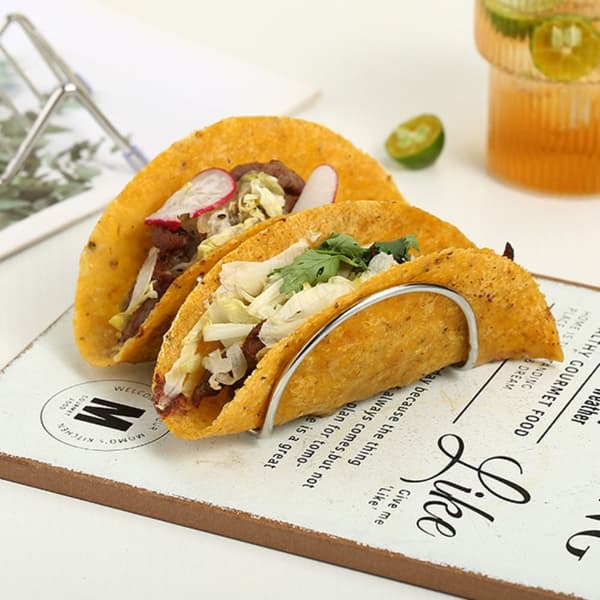 Taco-holder Tortilla-stativ 2 rum 2 Grids