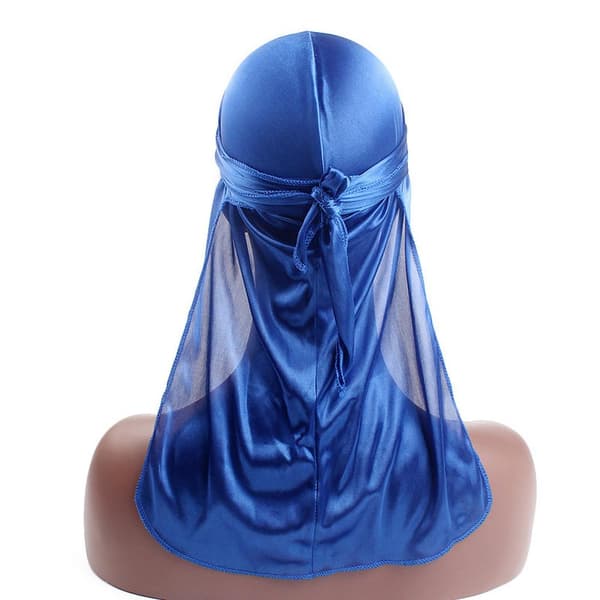 Siden Durag Pirathatt KUNGSBLÅ royal blue