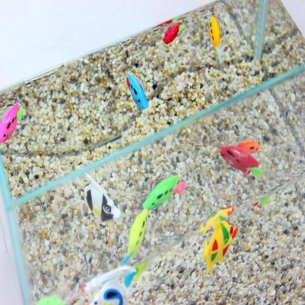 10 stk. Ocean Tropiske Fisk Flydende Fiske Falske Tropiske Fisk Random color