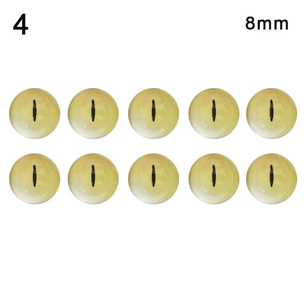 Dockor ögonglober glasdockor ögon 8MM4 4 8mm4