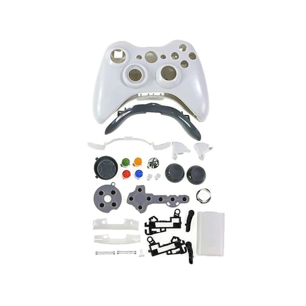 Trådløs Controller Etui Gamepad Hus Skal HVID white