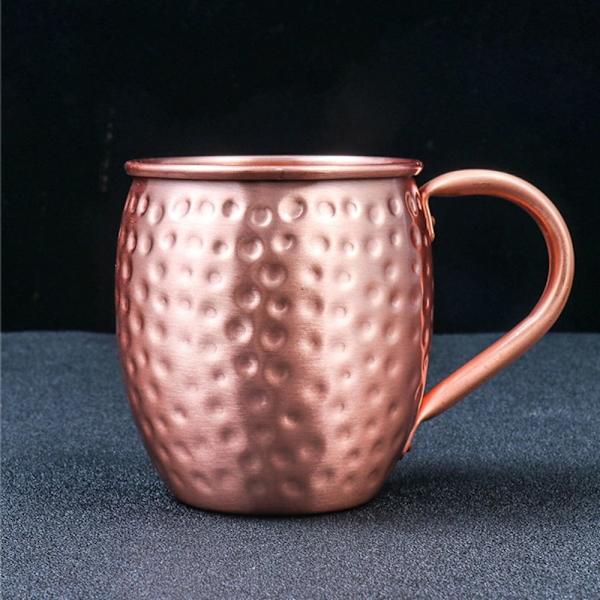 Pure Copper Cup Krus Kopp HAMMERT PUNKT HAMMERT PUNKT Hammered Point