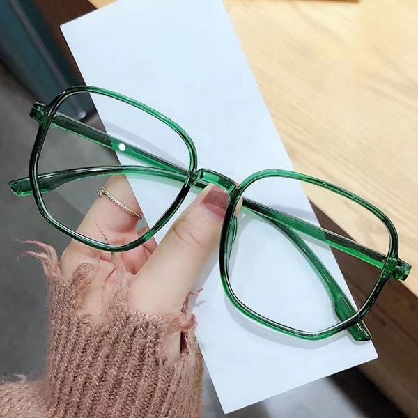 Anti-Blue Light Glasses Neliömäiset silmälasit VIHREÄ Green
