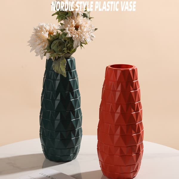 Blomstervase Blomsterpotte HVIT S White S