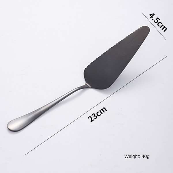 Tårtskyffel Tårtspatel SVART Black