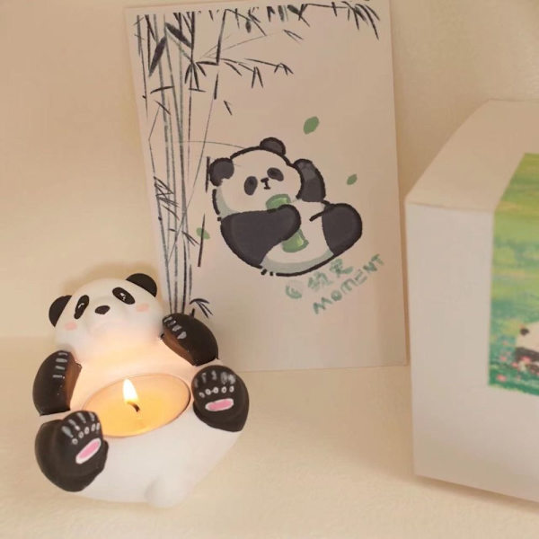 Tea Light Kynttilänjalka Kynttilänjalka Figuurit Kynttilälamppu Decor Dog