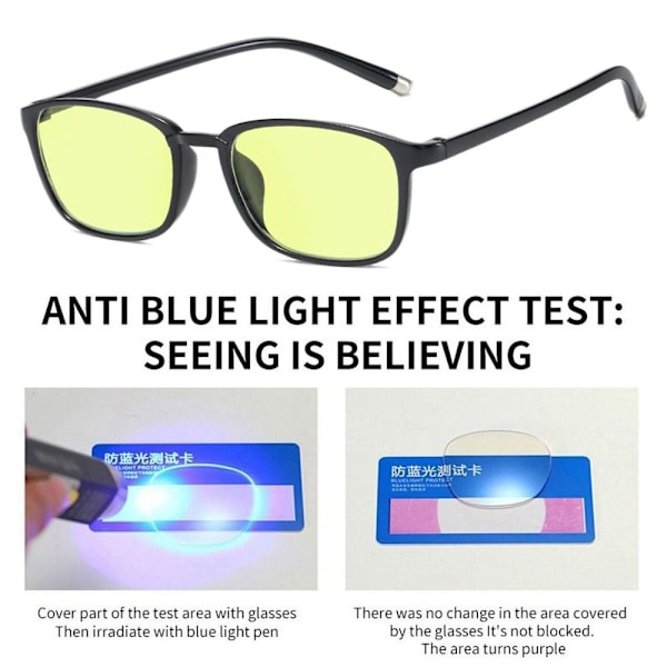 Anti-blåt lys læsebriller Intelligent zoom briller 3 3 3