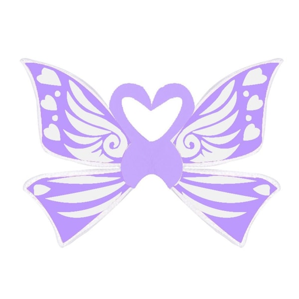 Butterfly Fairy Wings Prinsesse Angel WHITE White