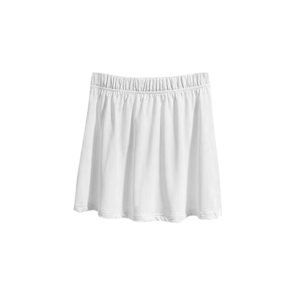 A-Line skjorte Split Flare Hem WHITE LA A White LA-A