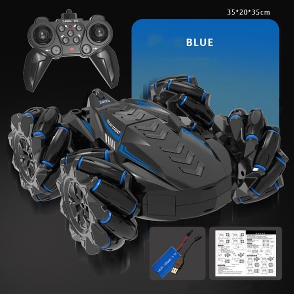 RC Stuntbil Gestkontroll BLÅ FJERNKONTROLL blue remote control-remote control